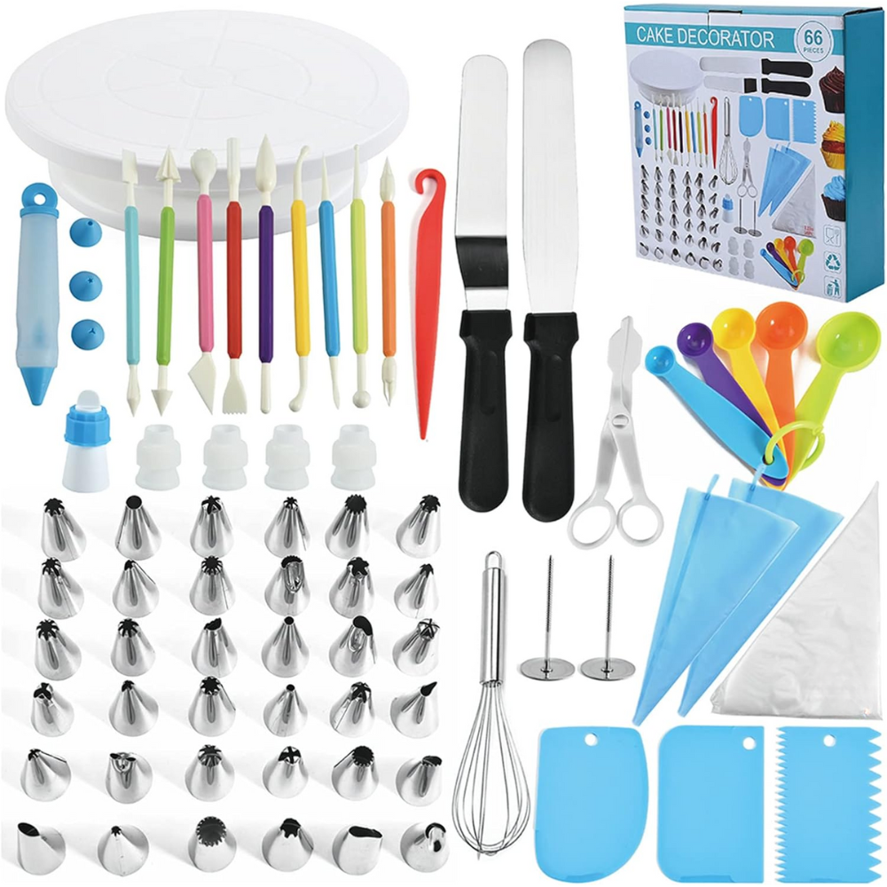 Kit De Pastelería Y Decoración 66 PCS