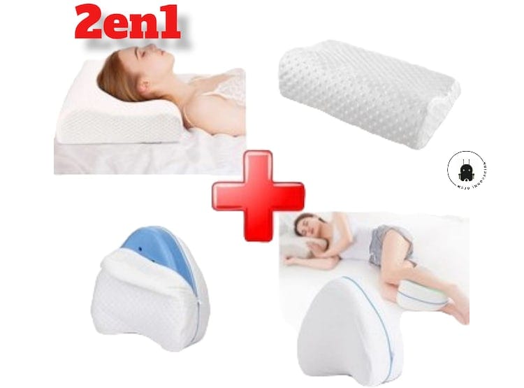 Set X2 Almohadas Gel y para Piernas
