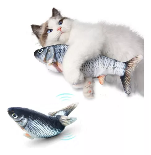 Juguete Pescado De Peluche Para Gatos