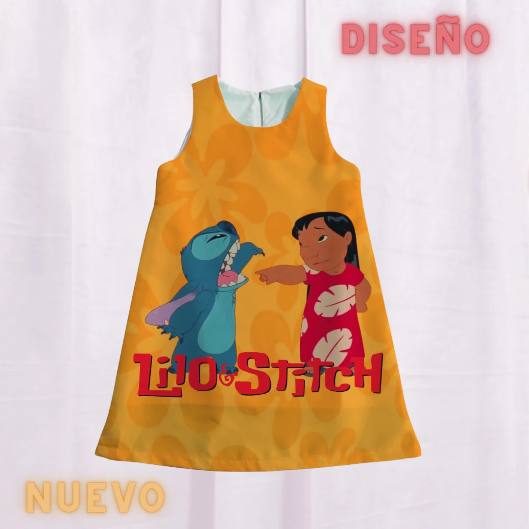 Vestido lilo y stitch