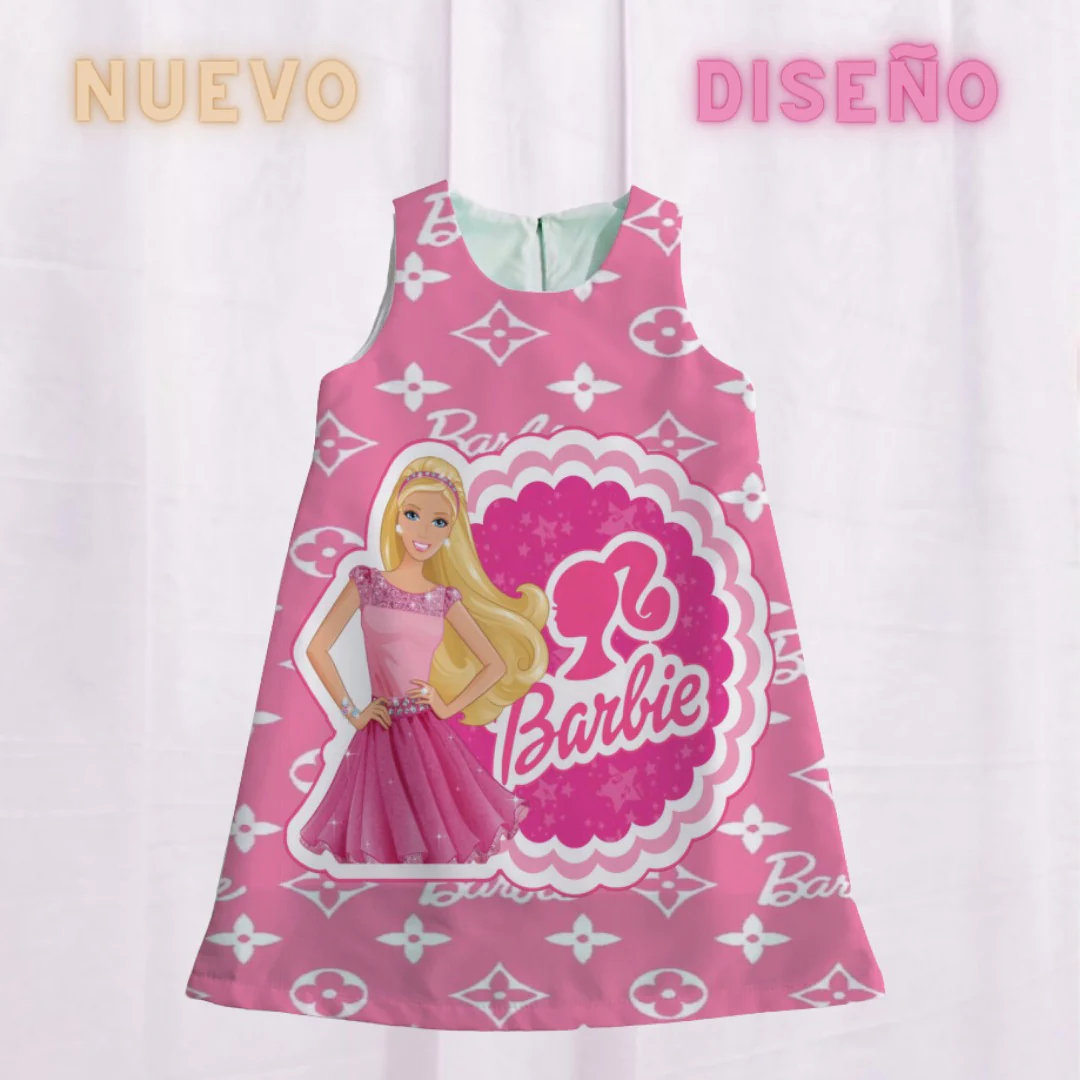 Vestido barbie pink