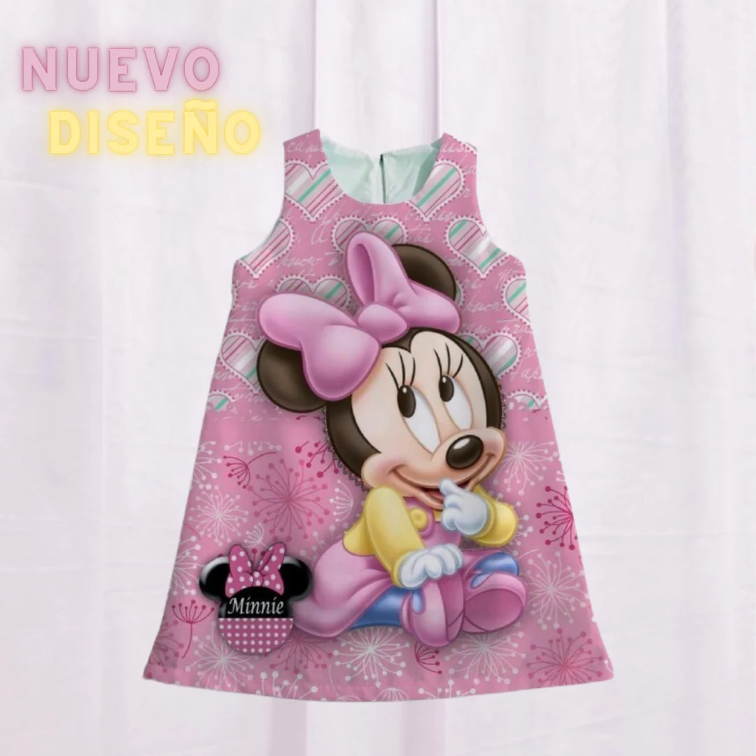 Vestido minnie bebe