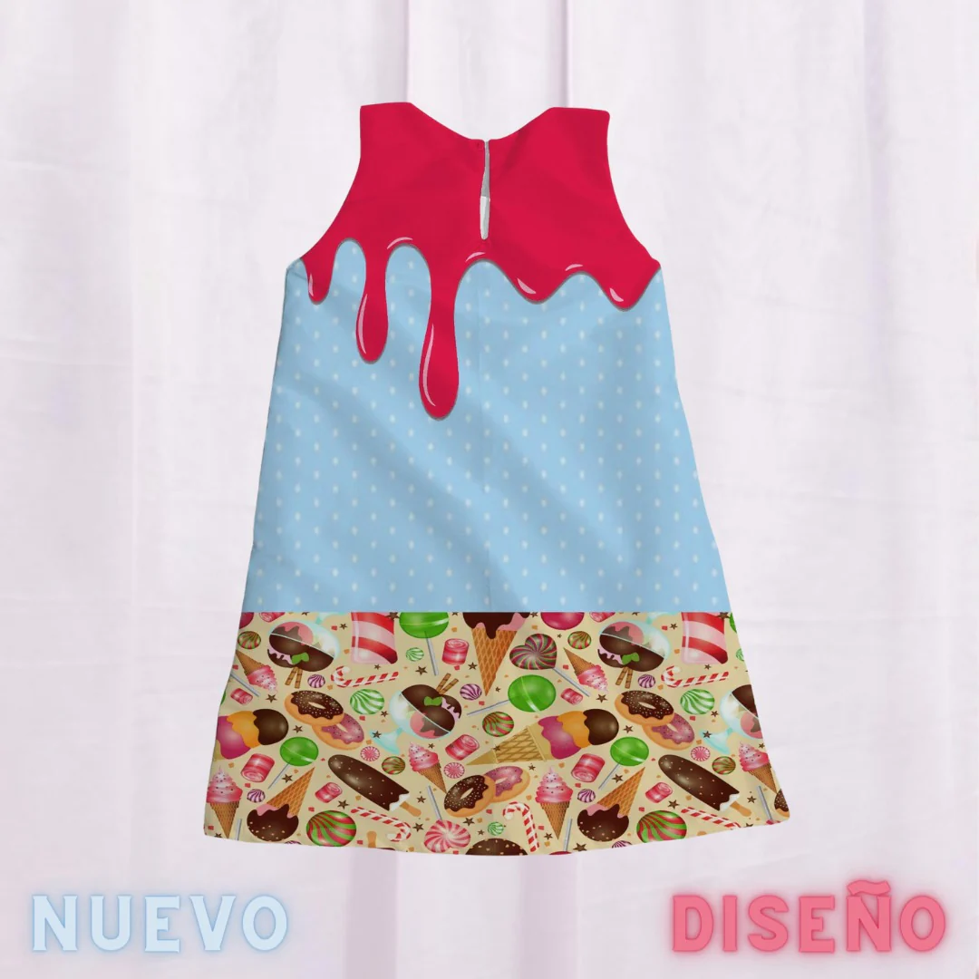 Vestido pastelitos