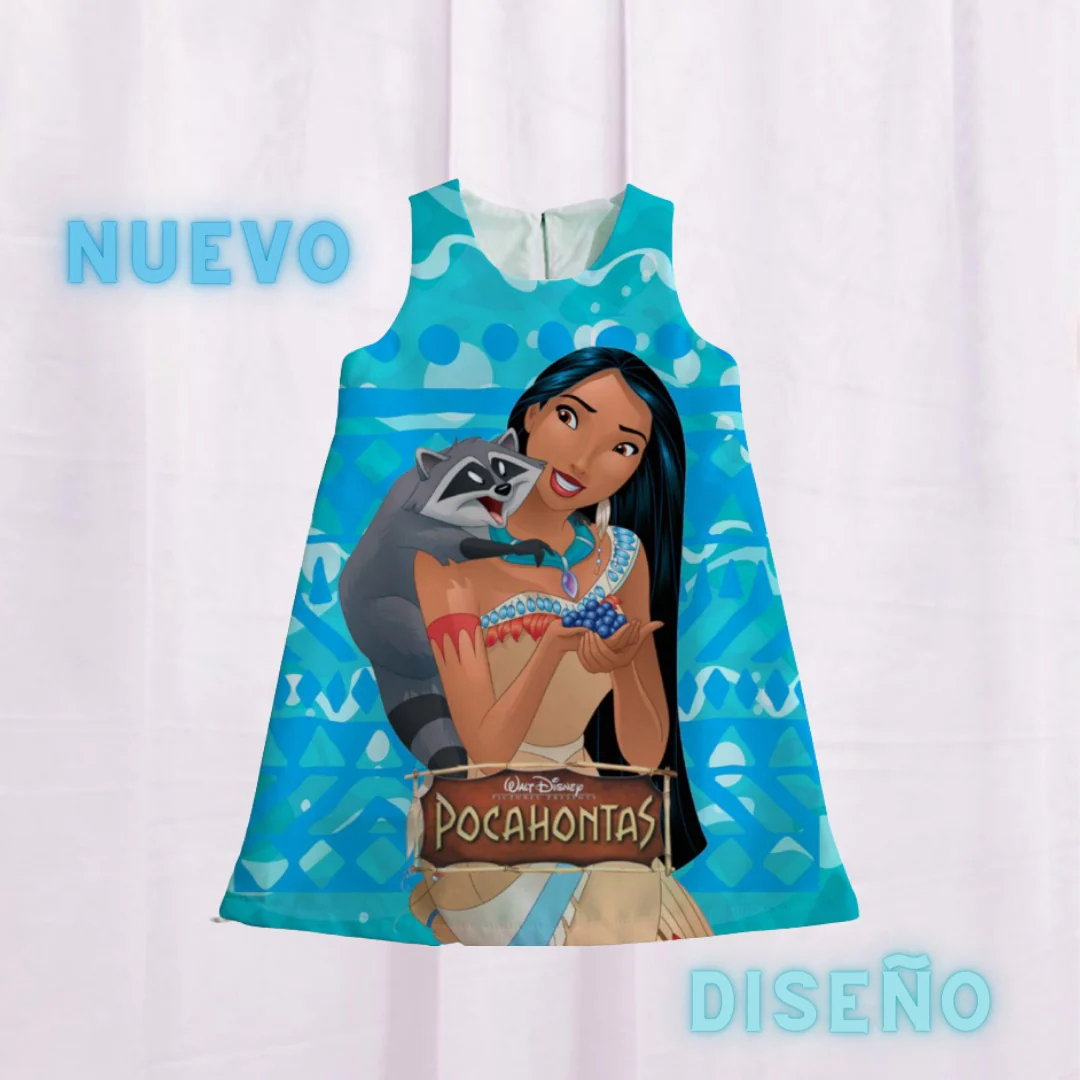Vestido pocahontas