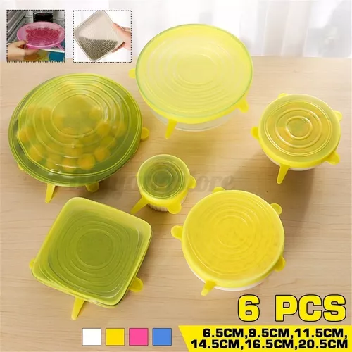 Tapas De Silicona Alimentos Multiusos