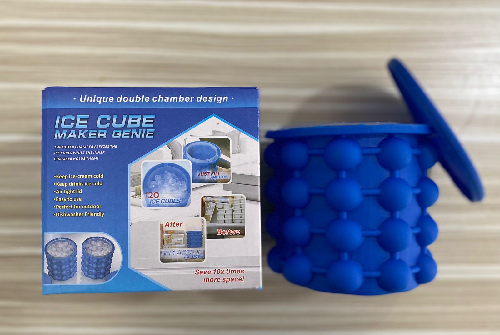 Hielera silicona de cubos