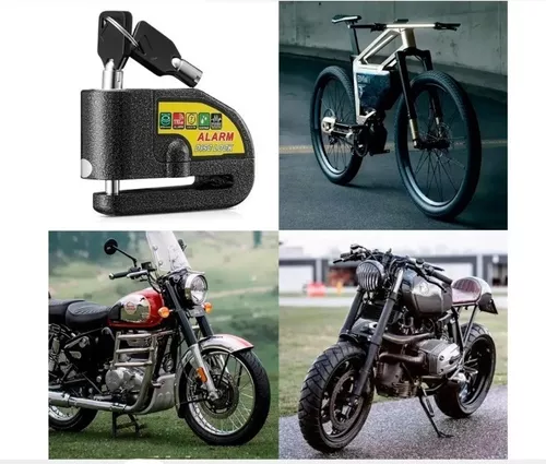 Candado-alarma Freno Disco Seguridad