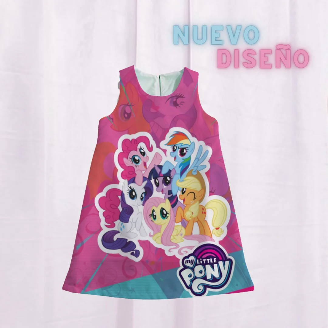 Vestido my little pony