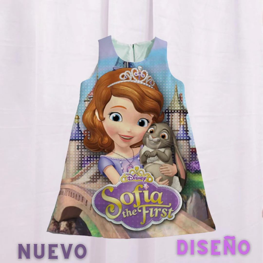 Vestido princesa sofia
