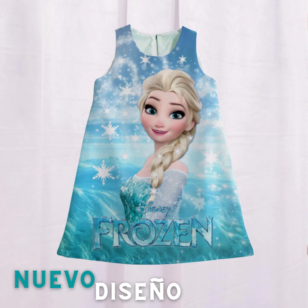 Vestido elsa-libre soy