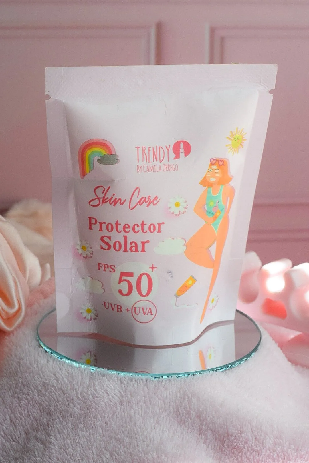 Sachet protector solar facial 40 Ml Tren