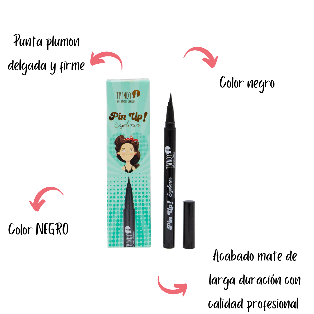Delineador plumon Trendy pin up