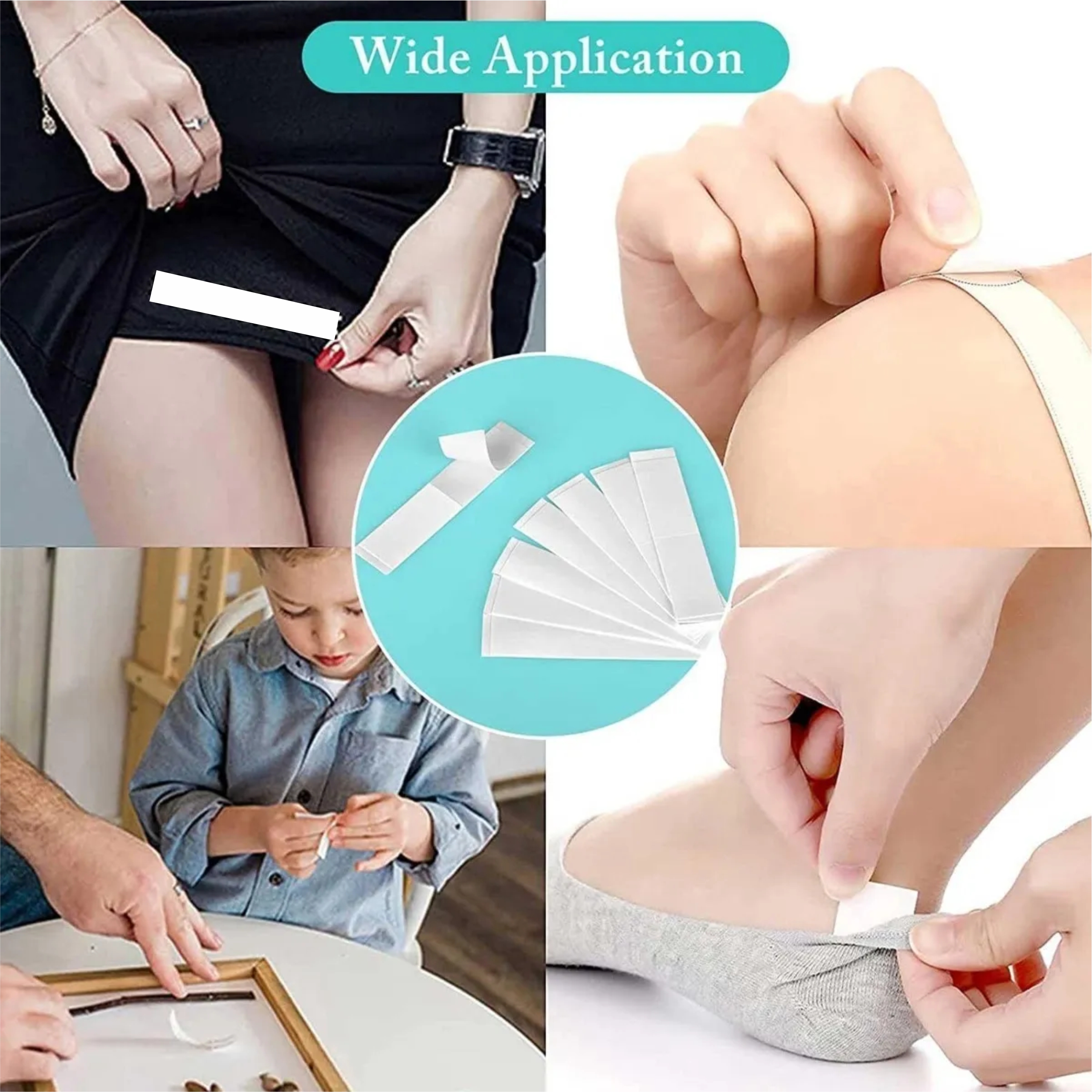 CINTA ADHESIVO ESCOTE Y PRENDAS DOBLE FA - Imagen 2