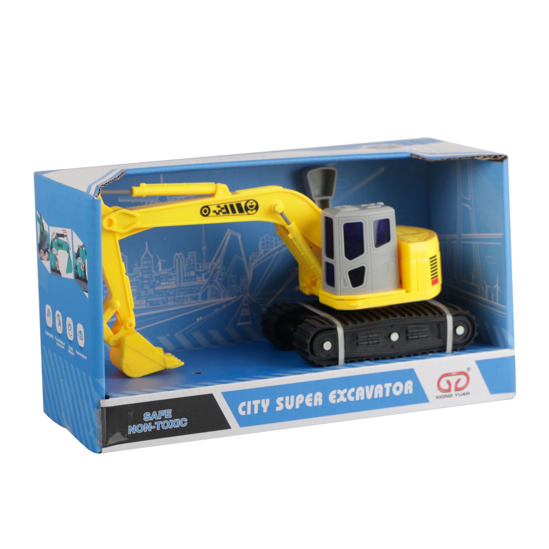 EXCAVADORA DE CONSTRUCCIÓN JUGUETE - Imagen 2