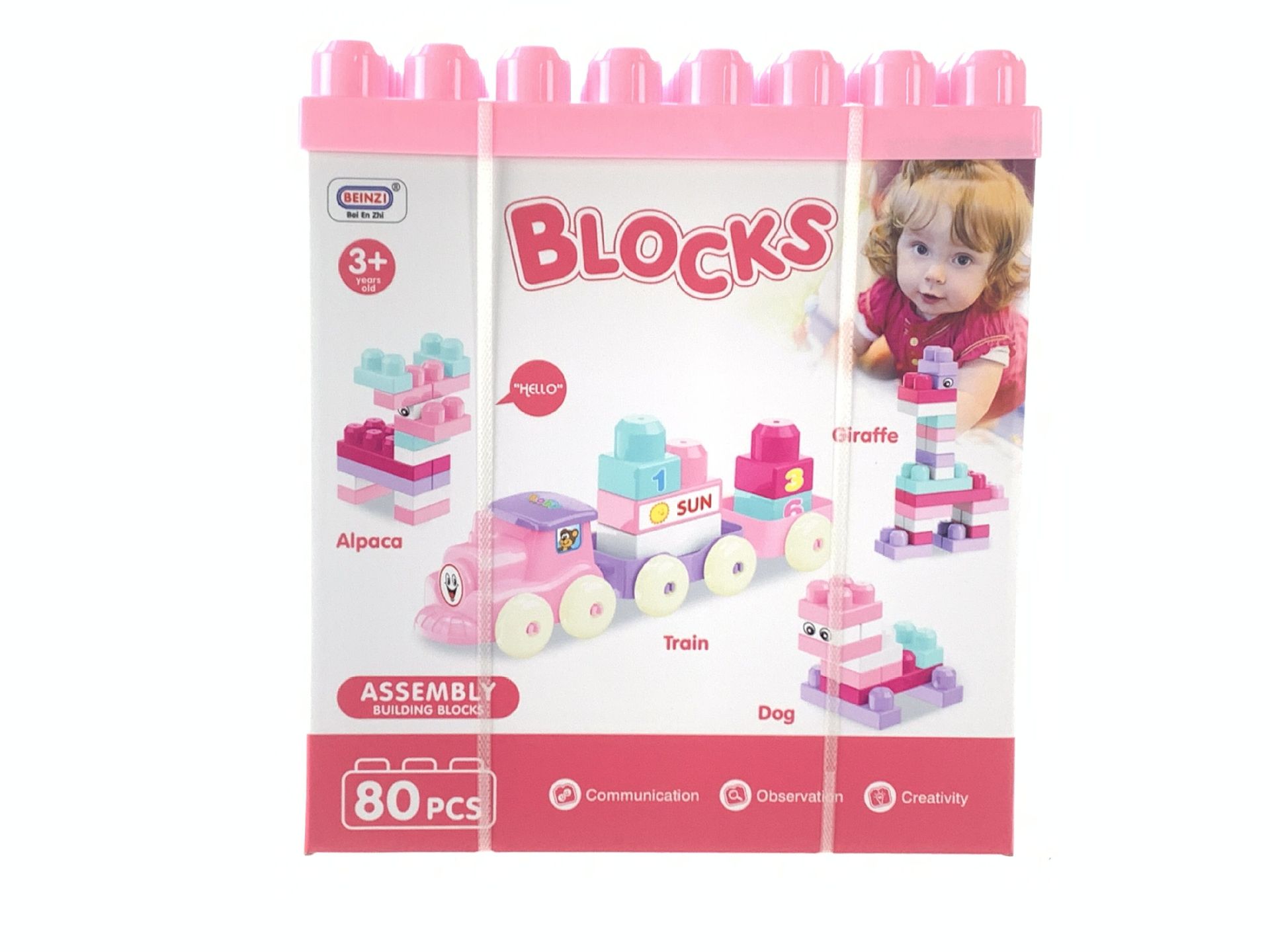 BLOQUE JUGUETE 80PCS