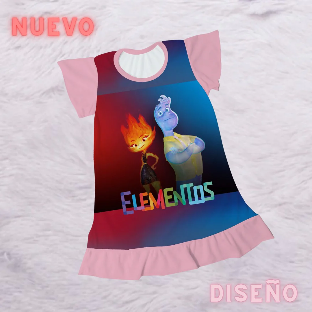 Pijama niña elemento pink