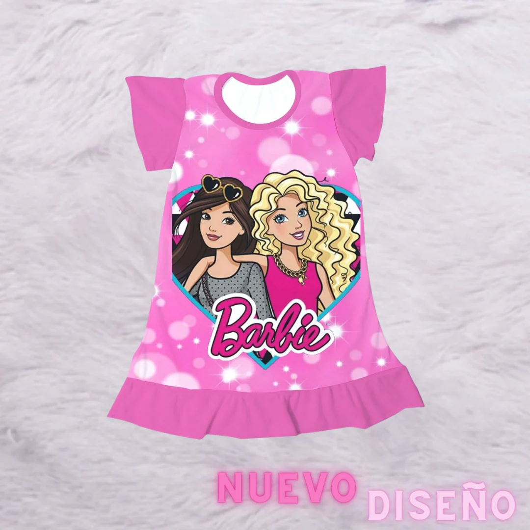 Pijama niña barbie heart