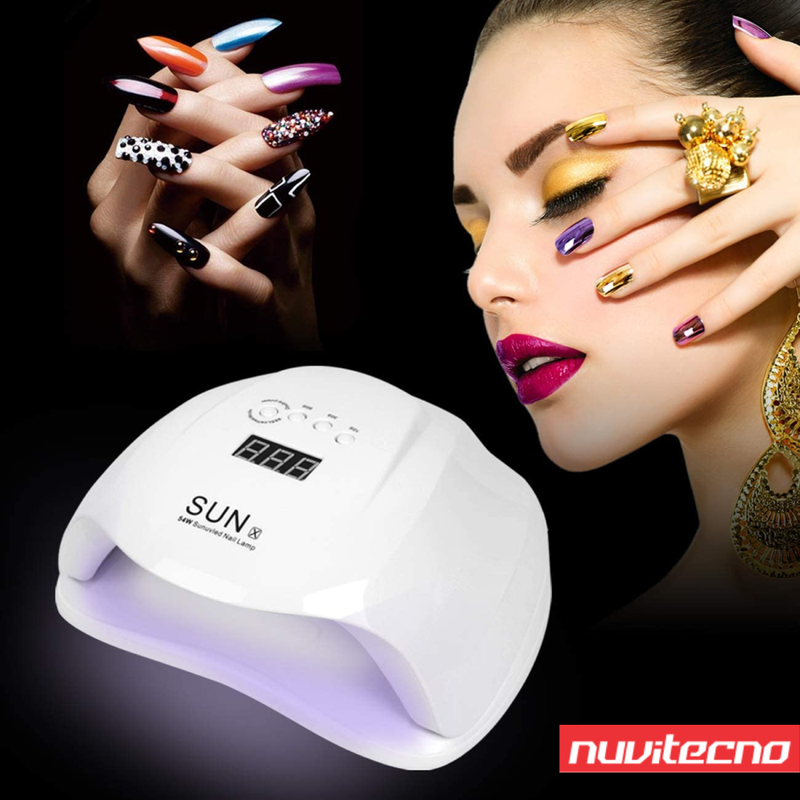 Lámpara de uñas UV, 72W LED