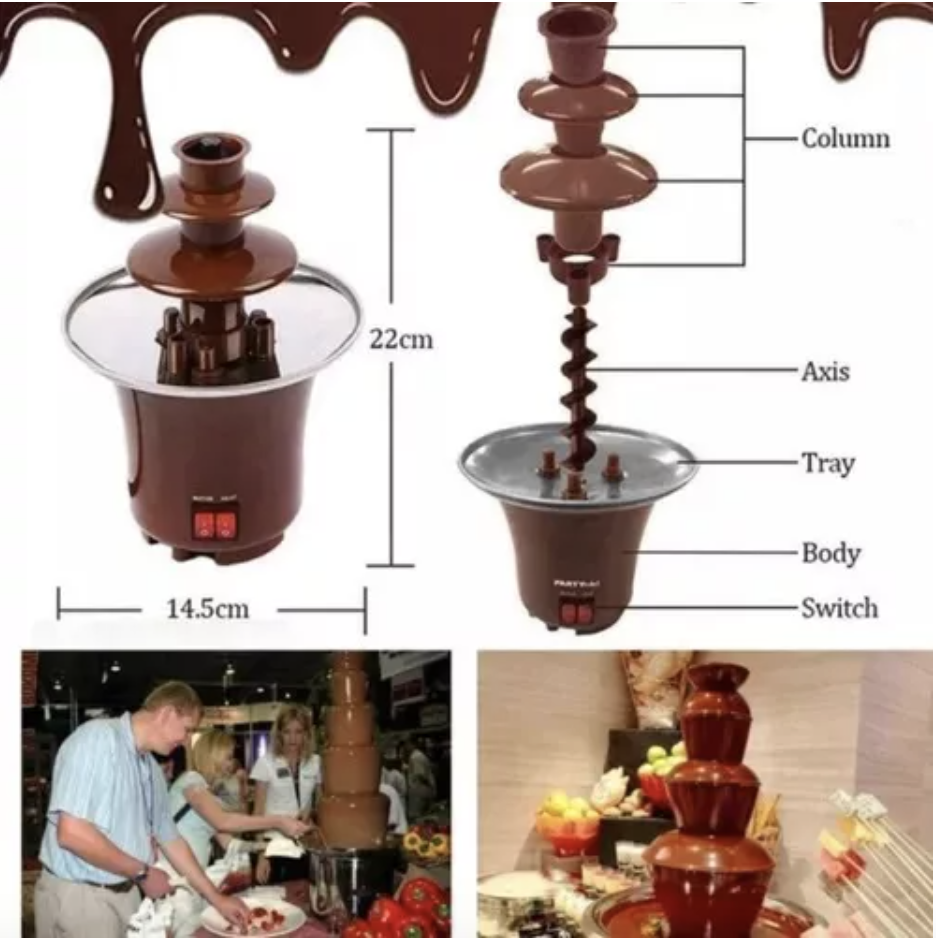 Fuente Chocolatera Maquina De Chocolate