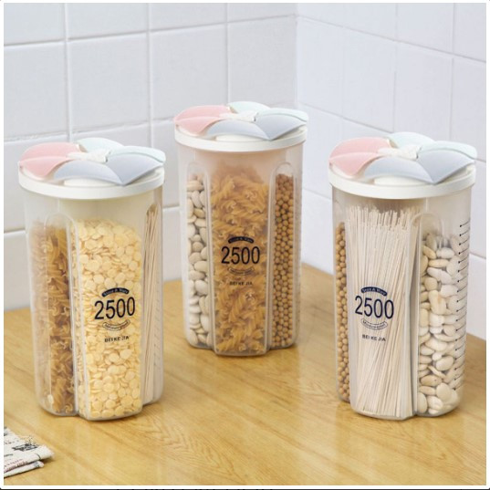 Envase Dispensador de cereales 4 divisio