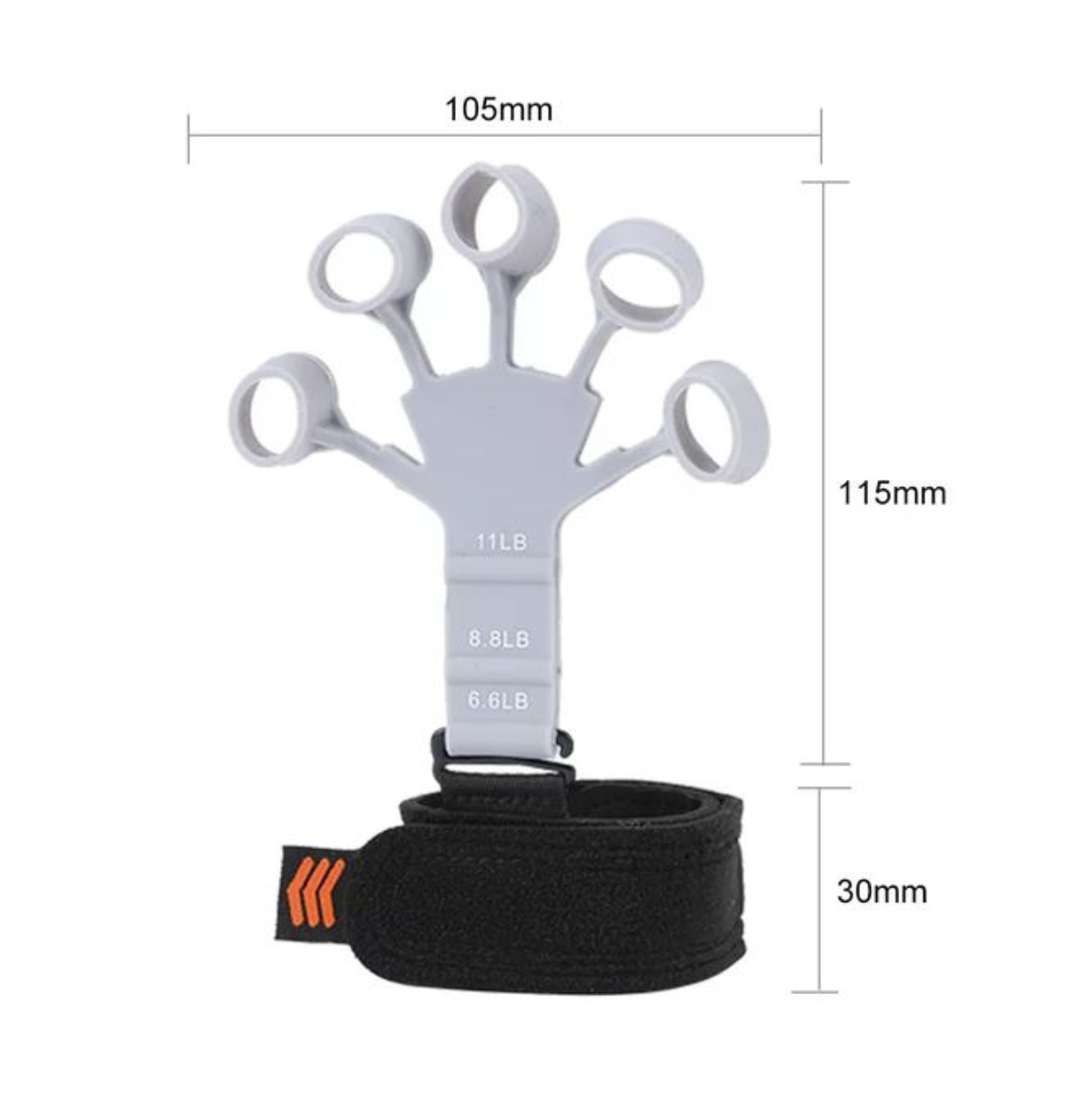 Fortalecedor Agarre Mano Extensión Fuerz - Imagen 5