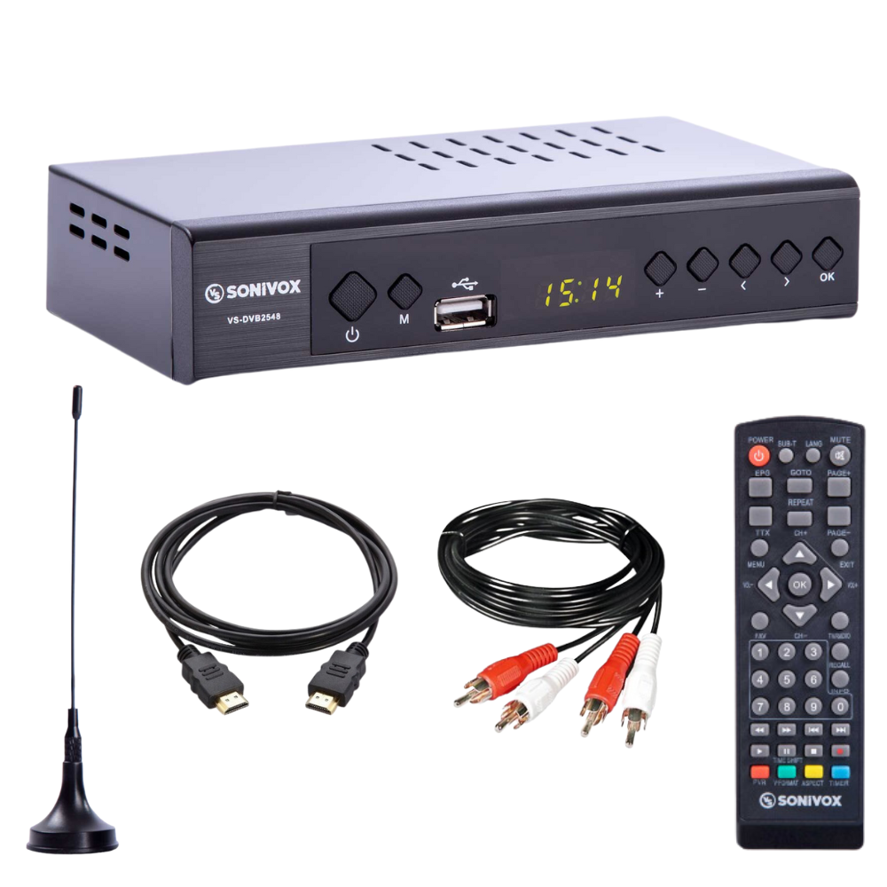 Decodificador Tdt Sonivox Tv Digital Ter