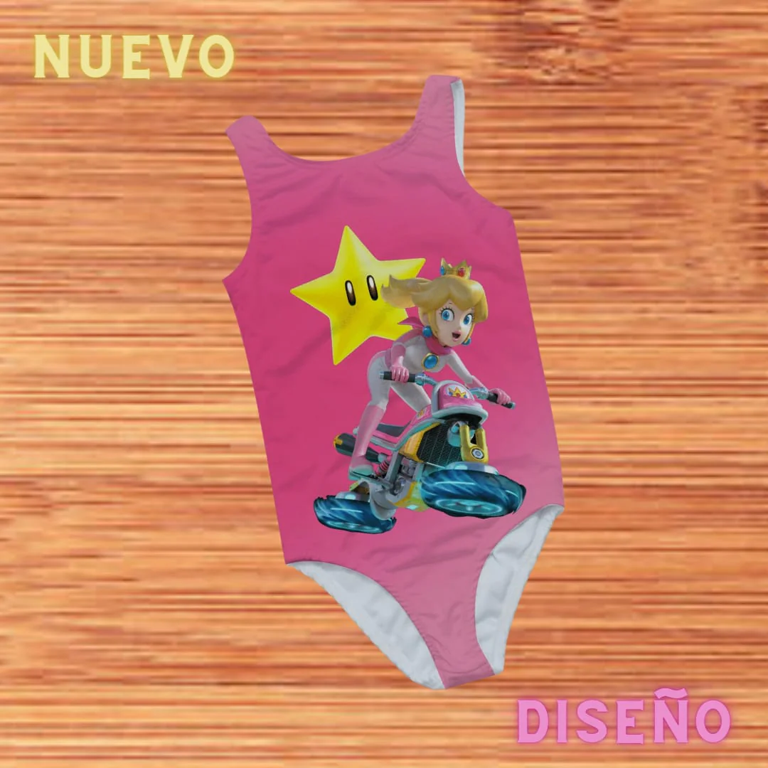 Vestido de baño peach pink vb (sisa)