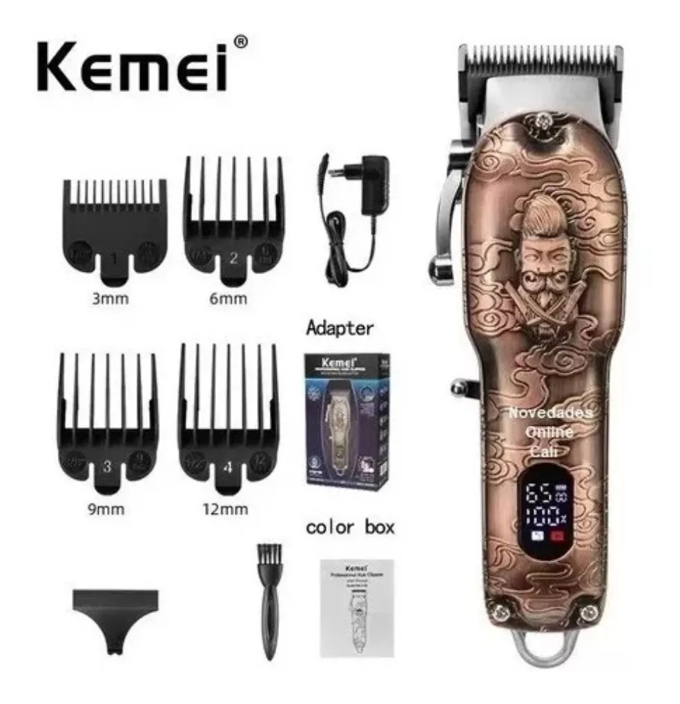 Máquina Inalambrica Kemei 3705