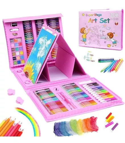 Set Arte Niños Maleta 208 Piezas