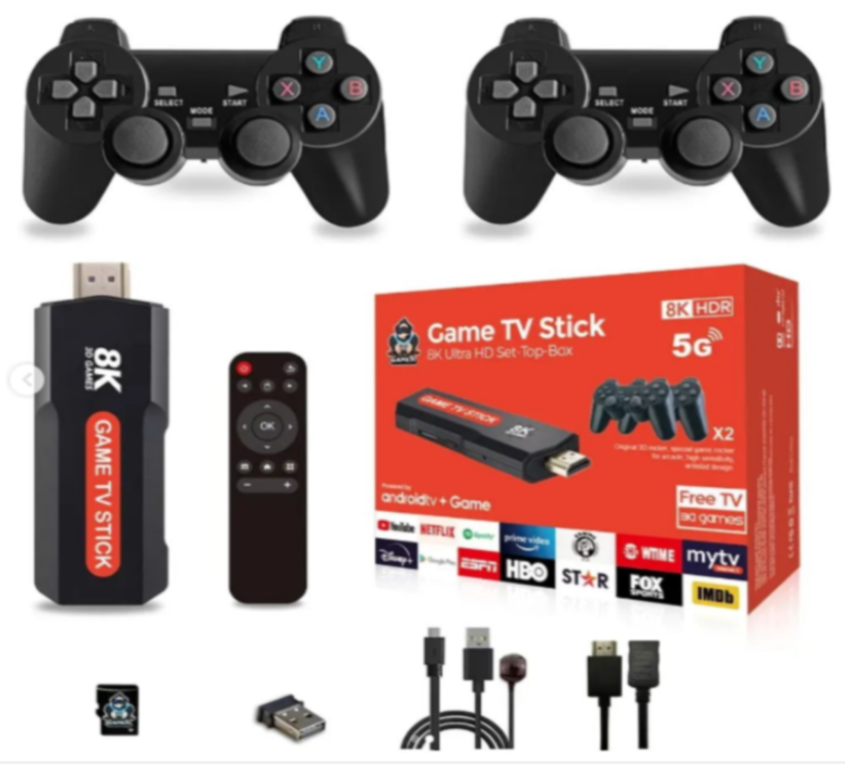 Consola Tv Box Video Juegos Retro Game - Imagen 2