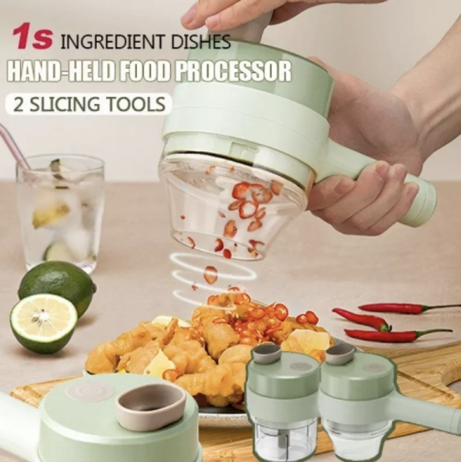 Picador Eléctrico Portátil 4 EN 1