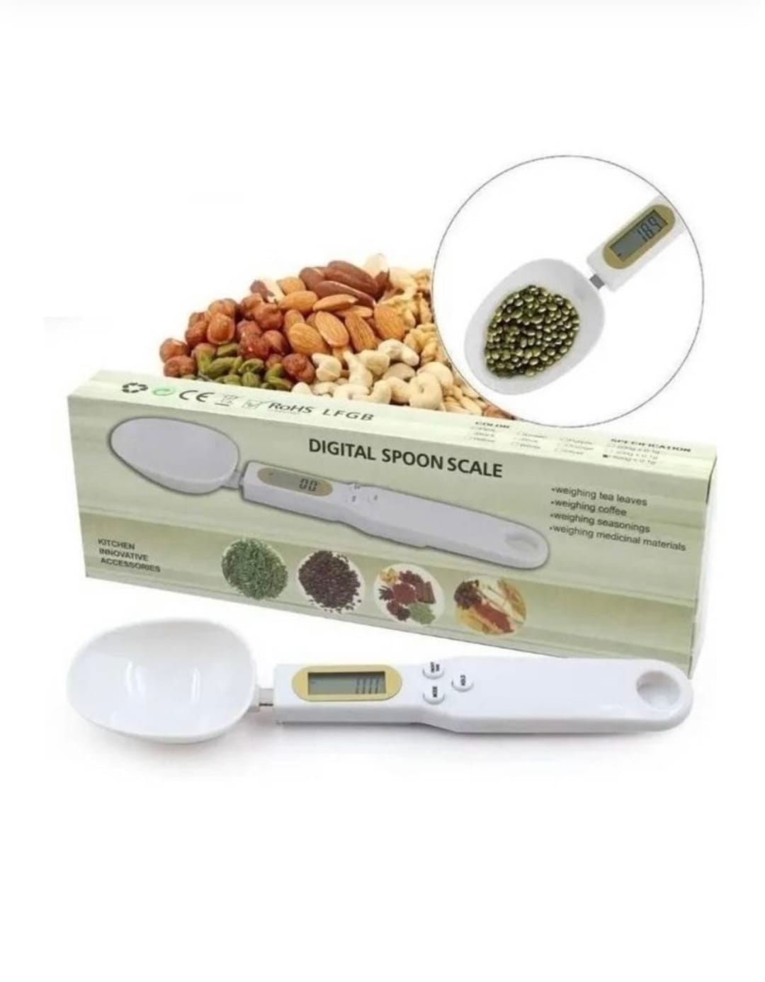 CUCHARA GRAMERA BLANCA