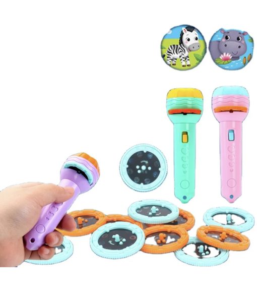 2 x Proyector Linterna Imagenes Surtido