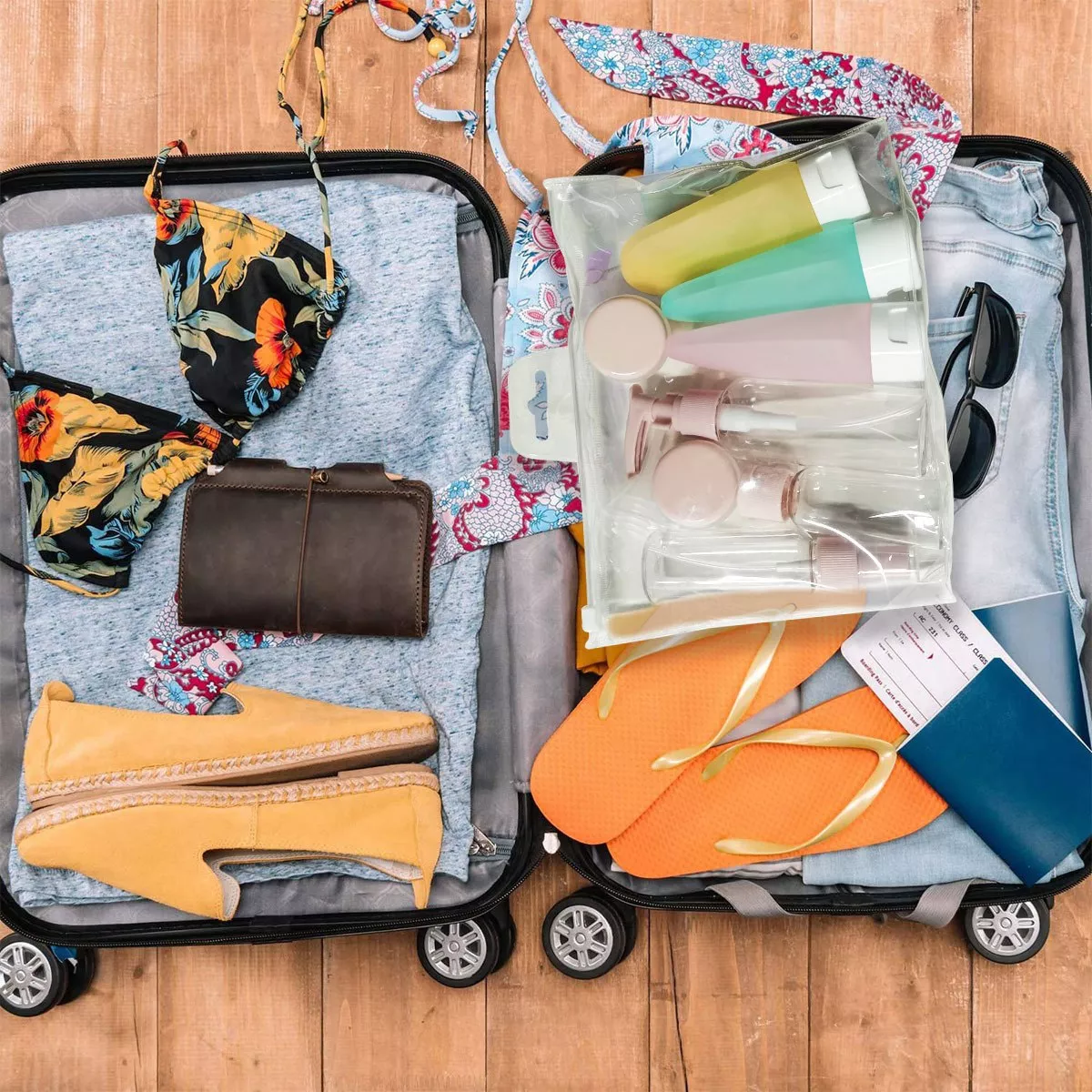 Kit Viajero Envases Reutilizable