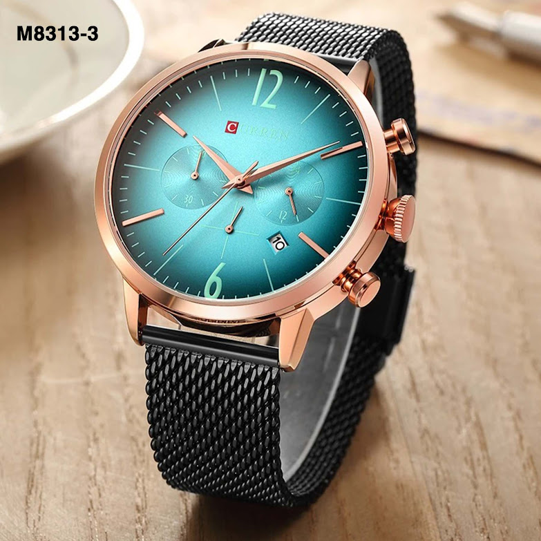 M:8313-3 RELOJ HOMBRE CURREN PULSO ACERO
