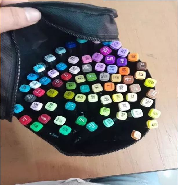 kit Marcadores Dobles Set De 80 Colores