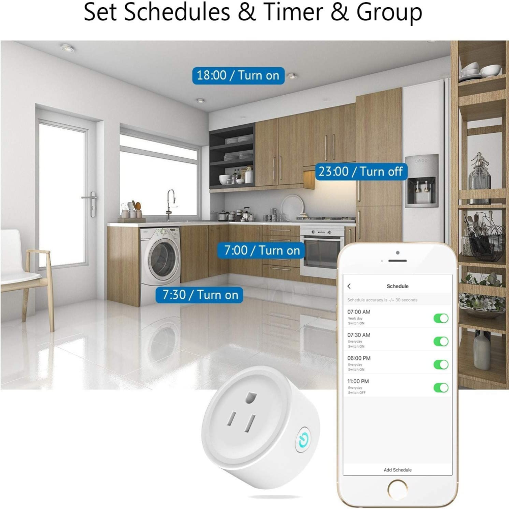 Enchufe Inteligente Toma Corriente Alexa