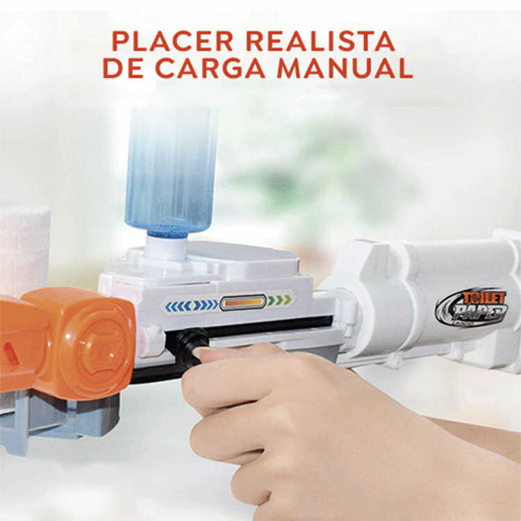 Juguete de Tiro Lanzadora de Papel