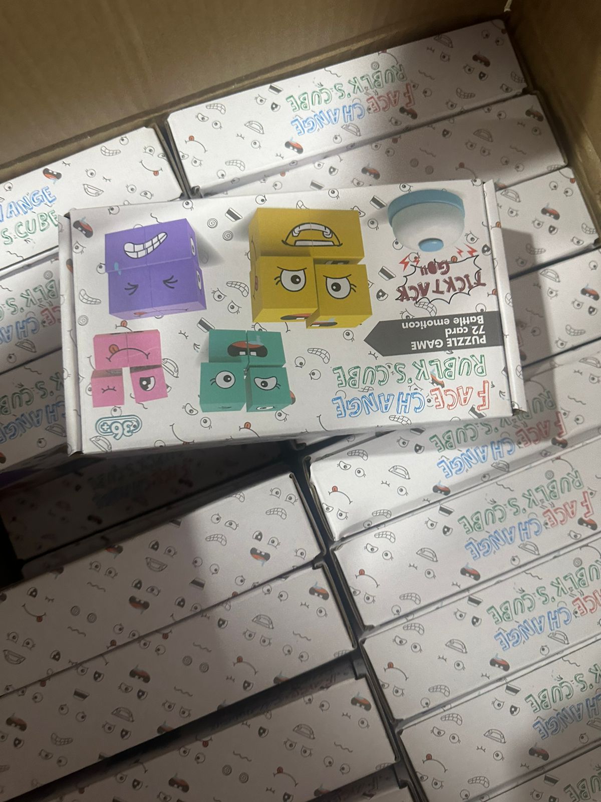 JUEGO CARAS/CUBOS CON TIMBRE