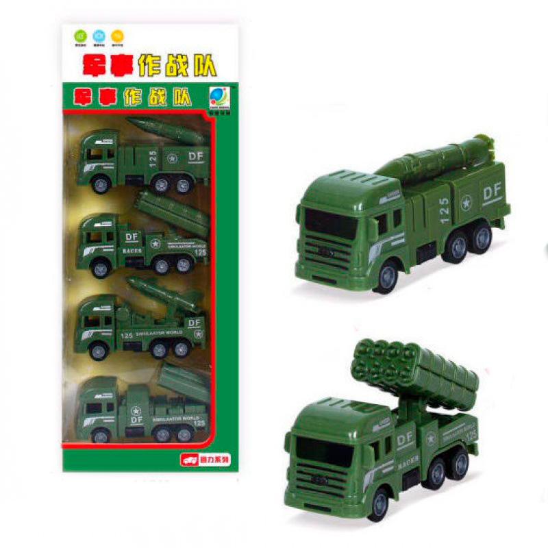SET DE VEHICULOS ESTILO MILITAR