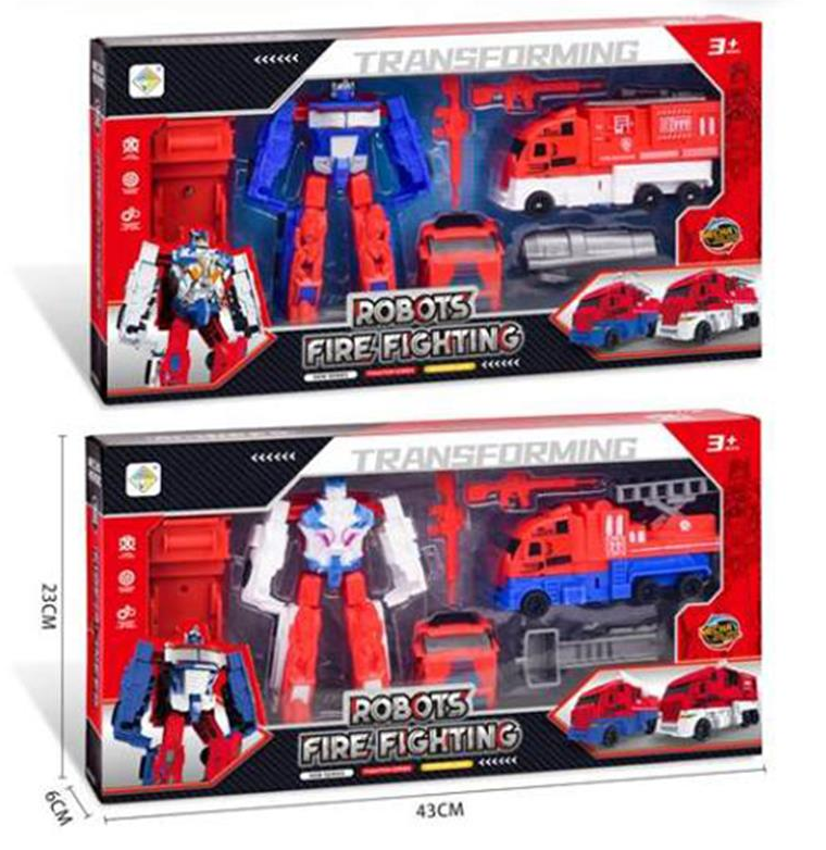 CARRO TIPO TRANSFORME BOMBEROS