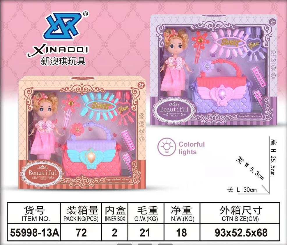 KIT DE BOLSO FASHION PARA NIÑA