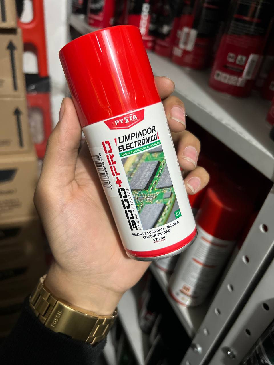 Limpiador Electrónico Spray 120ml