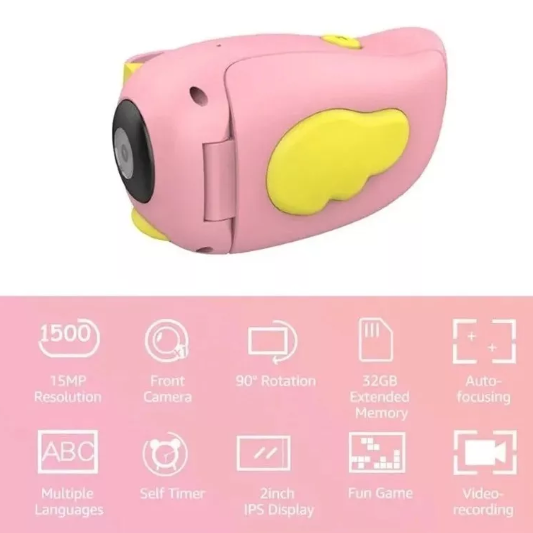 Cámara Digital Niños A Color Fotos Y Vid