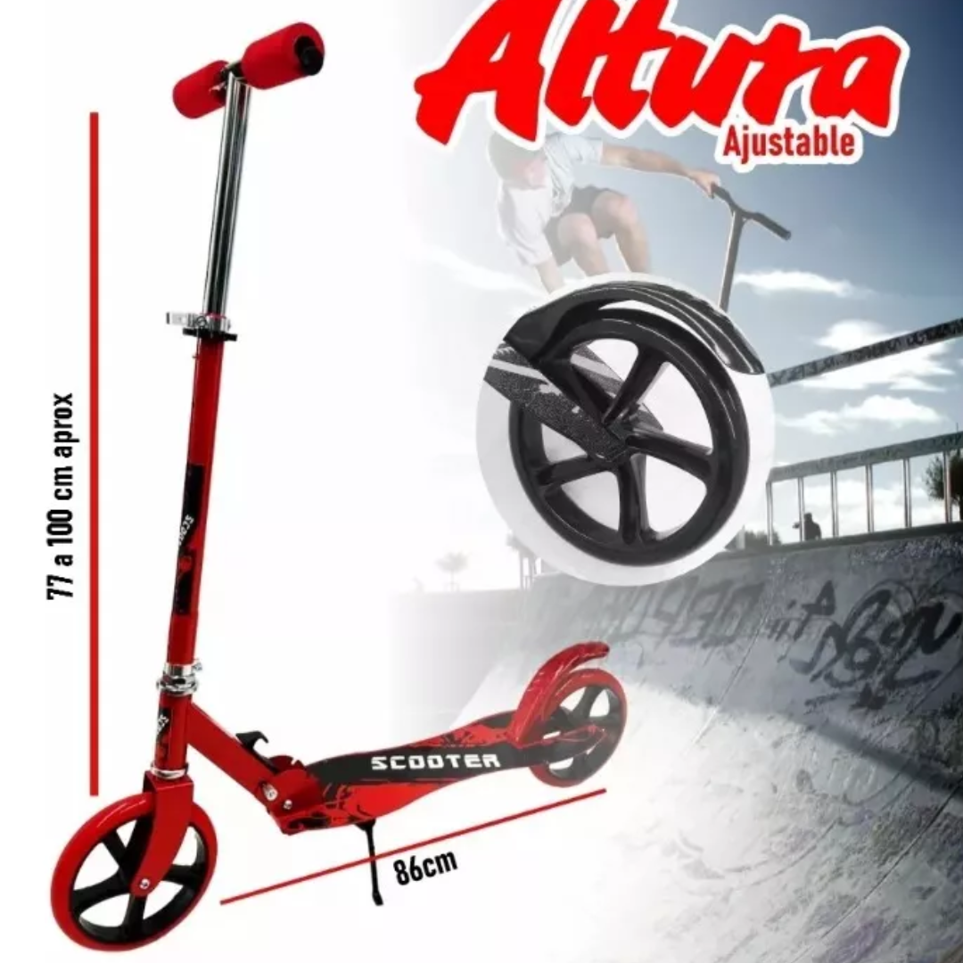 Patineta Scooter Plegable Grande 100KG