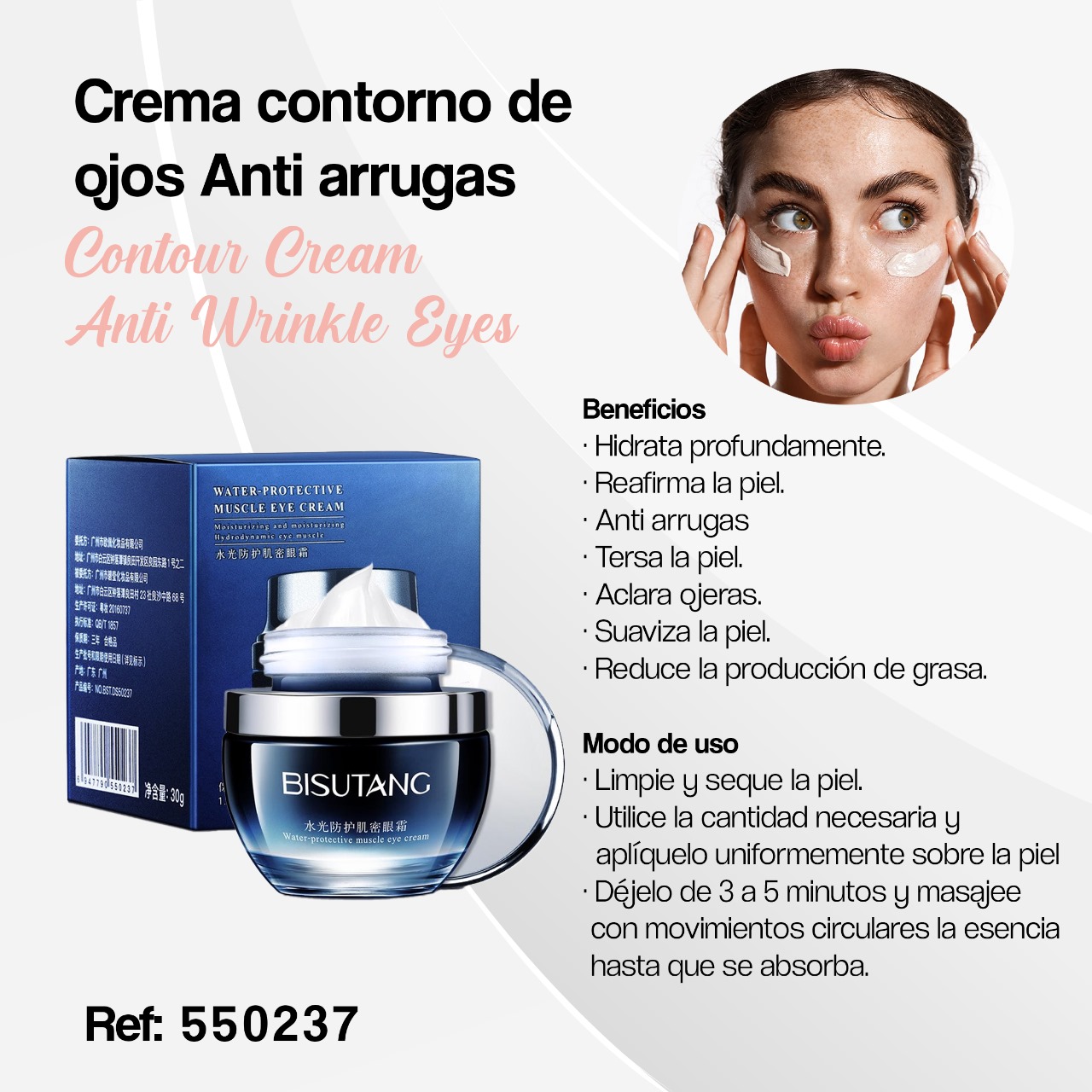 550237-CREMA CONTRONO DE OJOS ANTI ARRUG