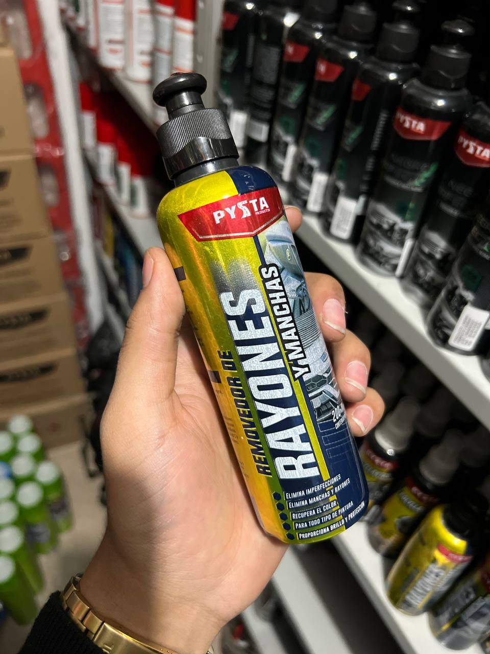 Removedor Rayones Manchas 200 Ml Pysta