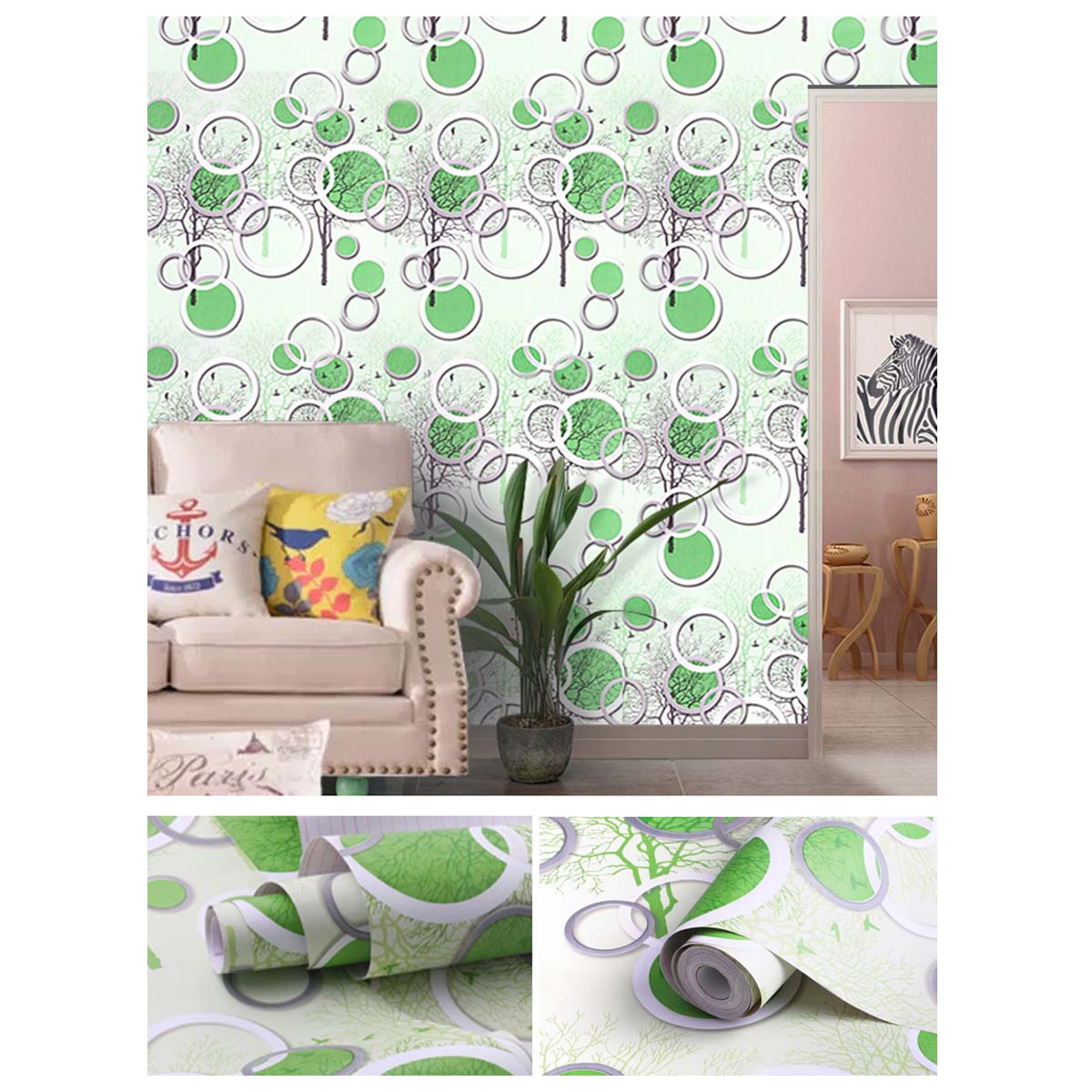 Papel Adhesivo Para Pared VA-15282