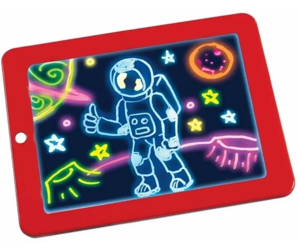 Tableta Dibujo Luz Led Magic Pad 3 marc