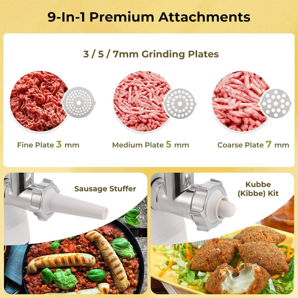 Molino Eléctrico Para Maíz Carne 2500w 6